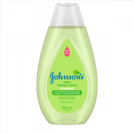 Shampoo Johnson'S Baby Cabelos Claros 200ml - Imagem 1