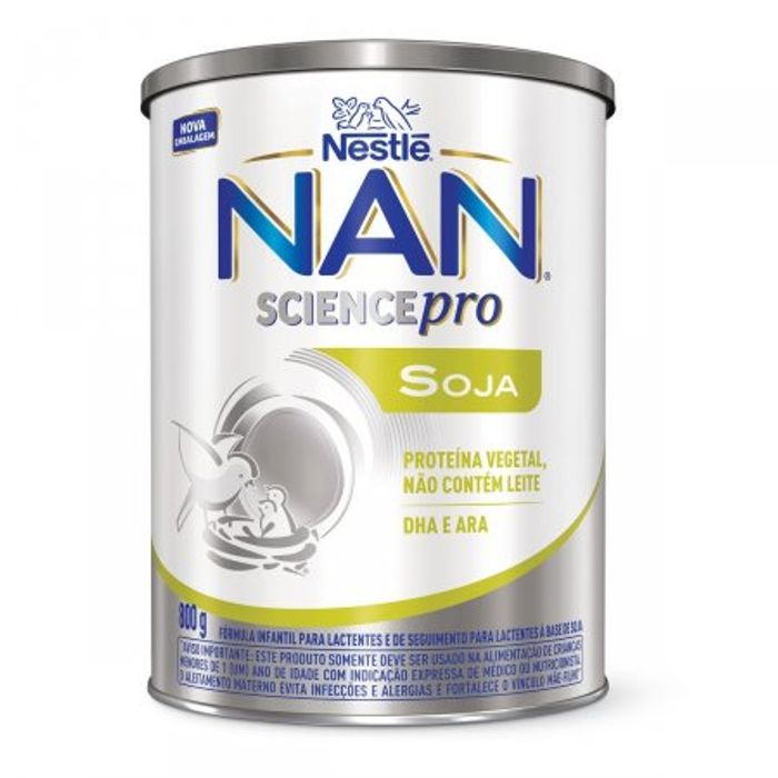 NAN Soja Lata 800G - Imagem 1
