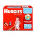 Fralda Huggies Supreme Care, Tamanho P Pacote com 48 unidades