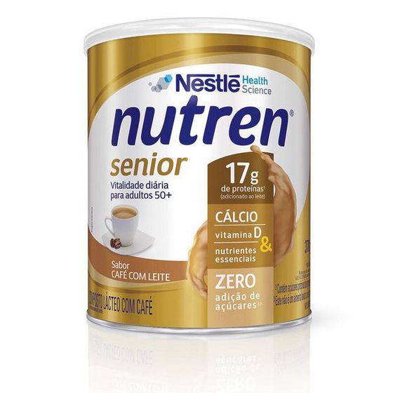 Nutren Senior Sabor Café com Leite Lata 370G - Imagem 1