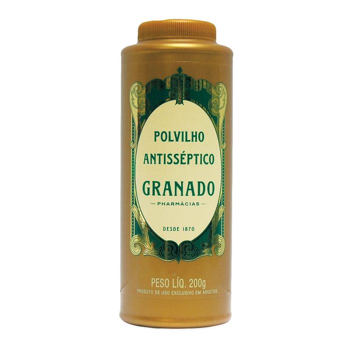 Polvilho Antisséptico 11.735g + 0.352g + 3g + 17.602g Pó tópico Frasco com 200 g - Imagem 1