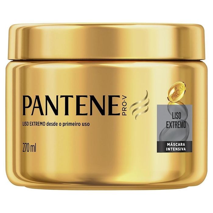 Mascara Intensiva Pantene Pro V Liso Extremo 270ml - Imagem 1