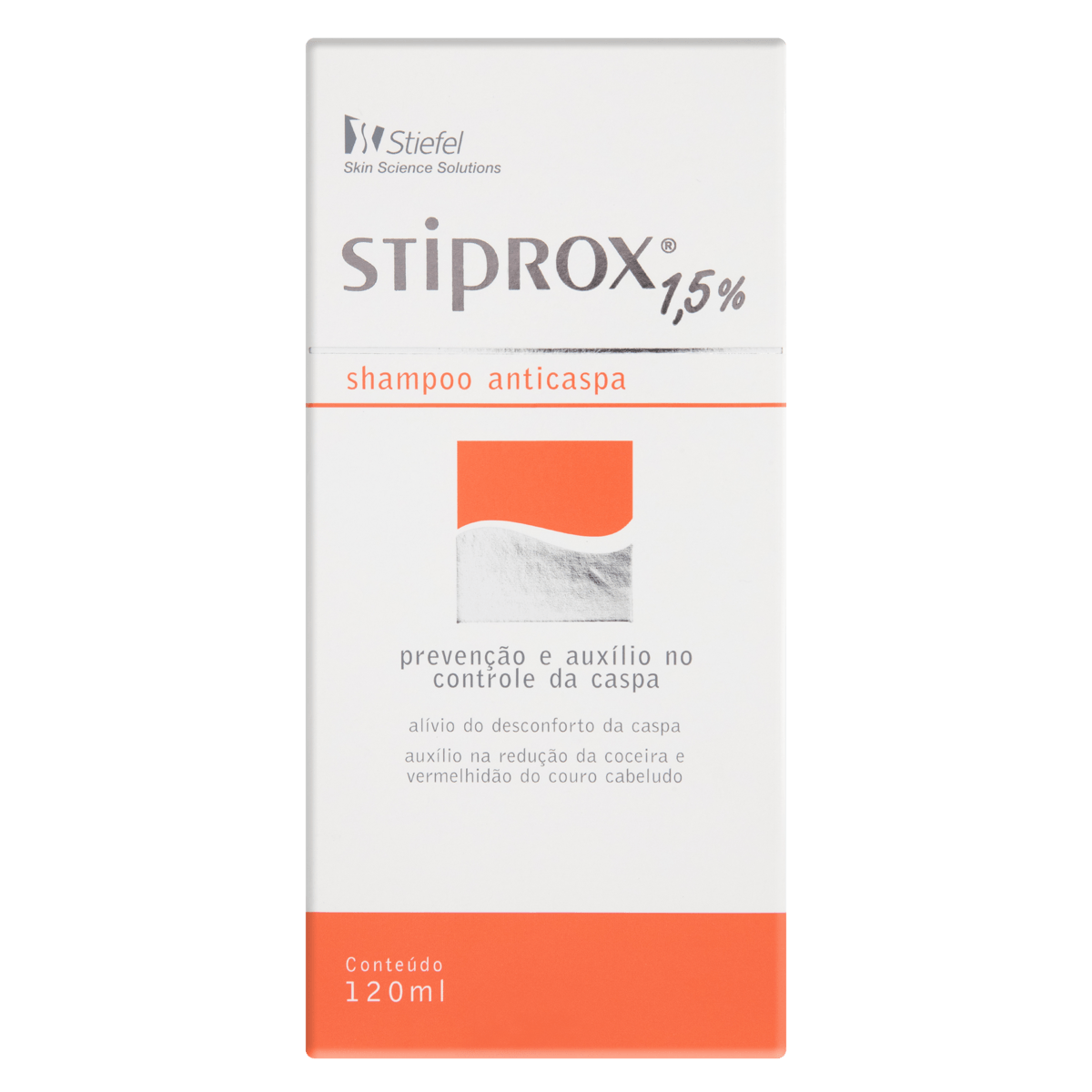 Stiprox 1,5% Shampoo Anticaspa 120mL - Imagem 1