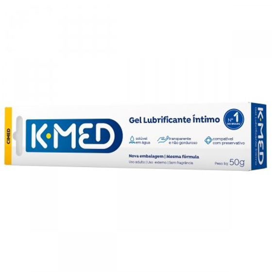 Lubrificante Intimo K-Med Tradicional tradicional, 50g - Imagem 1