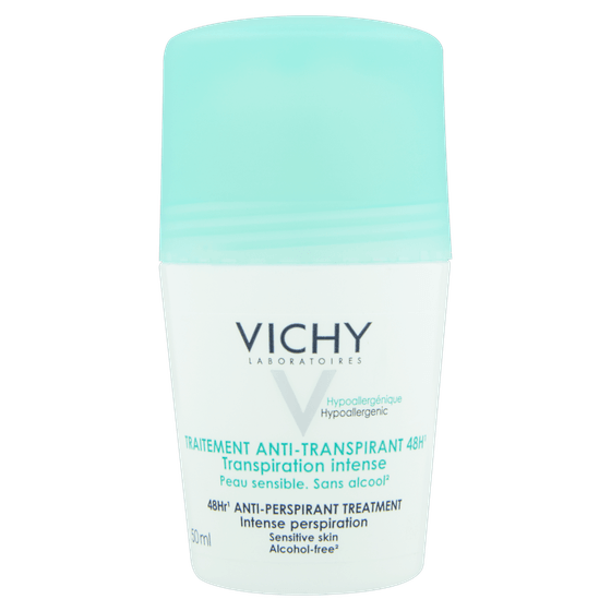 Desodorante Vichy Deo Dermatologico 48h Roll On 50ml - Imagem 1