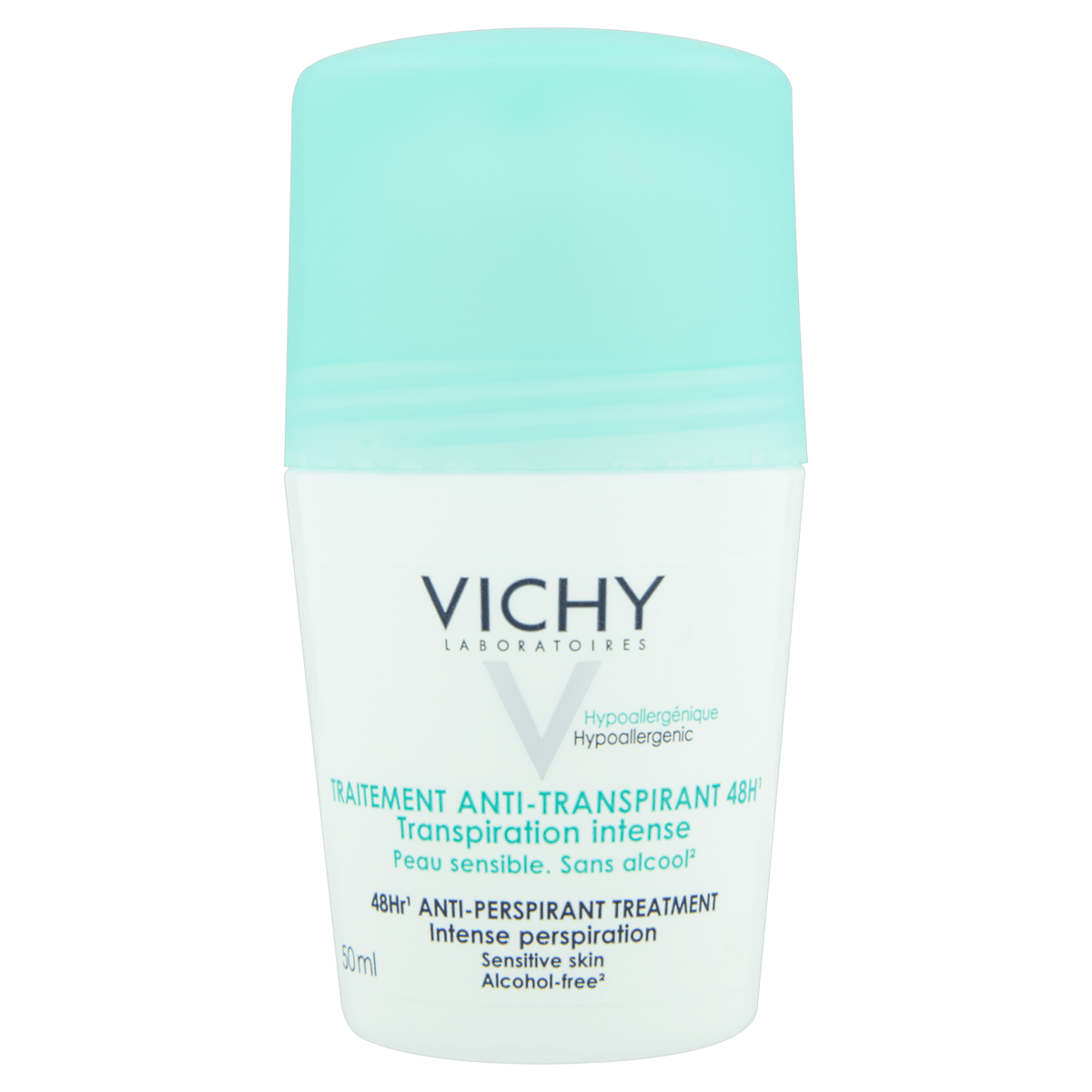 Desodorante Vichy Deo Dermatologico 48h Roll On 50ml - Imagem 1