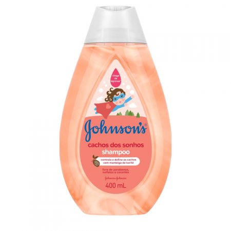 Shampoo JohnsonS Baby Cabelos Cacheados 200mL - Imagem 1