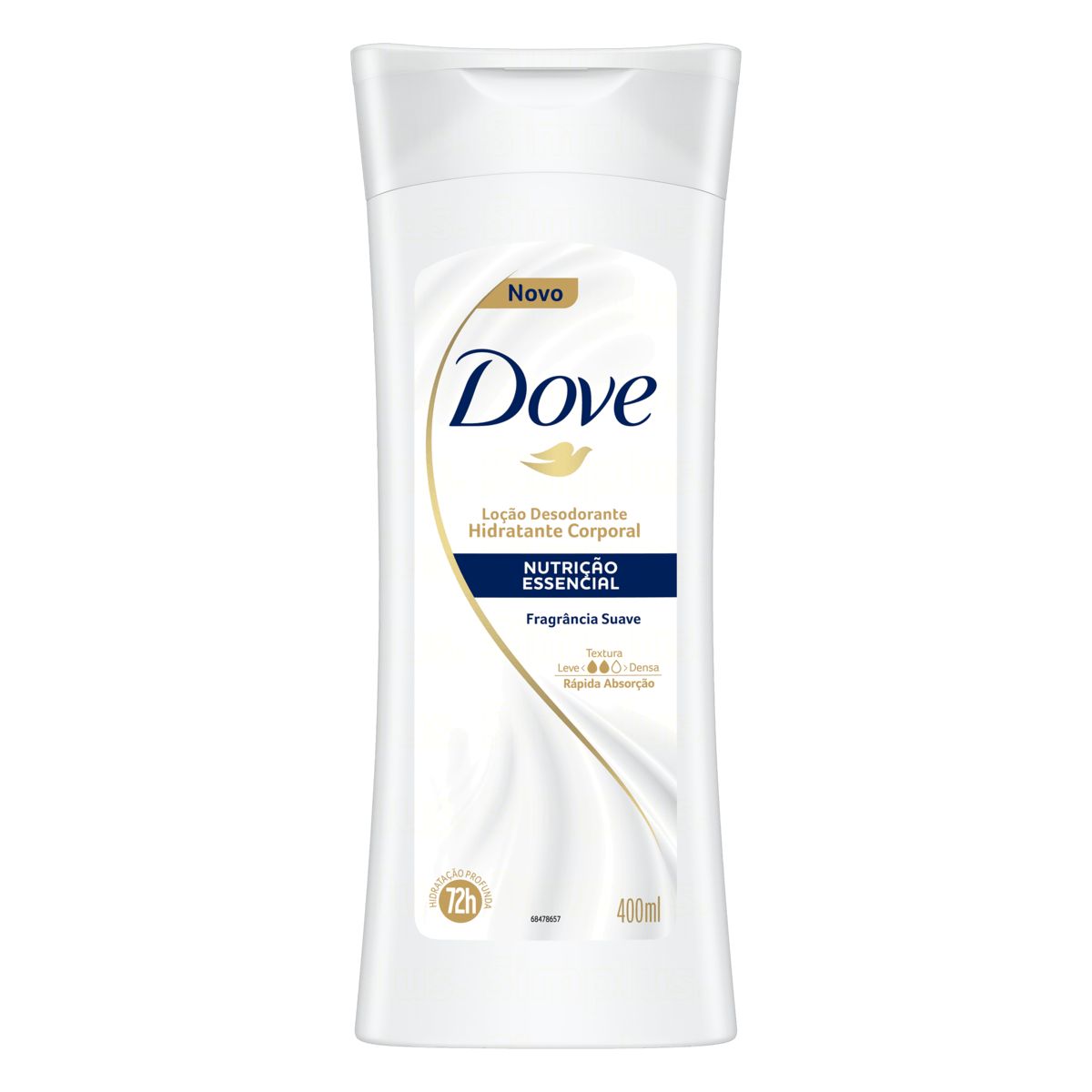 Dove Nutrição Essencial Suave Loção 400mL - Imagem 1