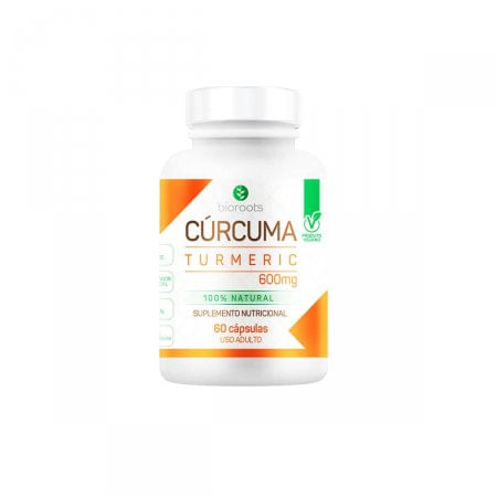 Curcuma Turmeric 600mg 60 Cápsulas - Imagem 1