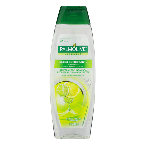 Shampoo Palmolive Naturals Detox Energizante 350ml - Imagem 1
