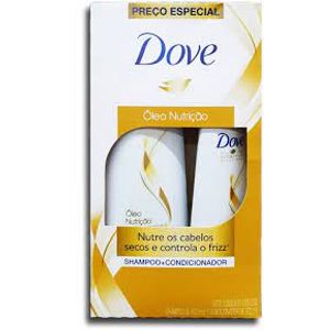 Shampoo Dove Oleo Nutricao com 400ml + Condicionador Dove Óleo Nutrição com 200ml