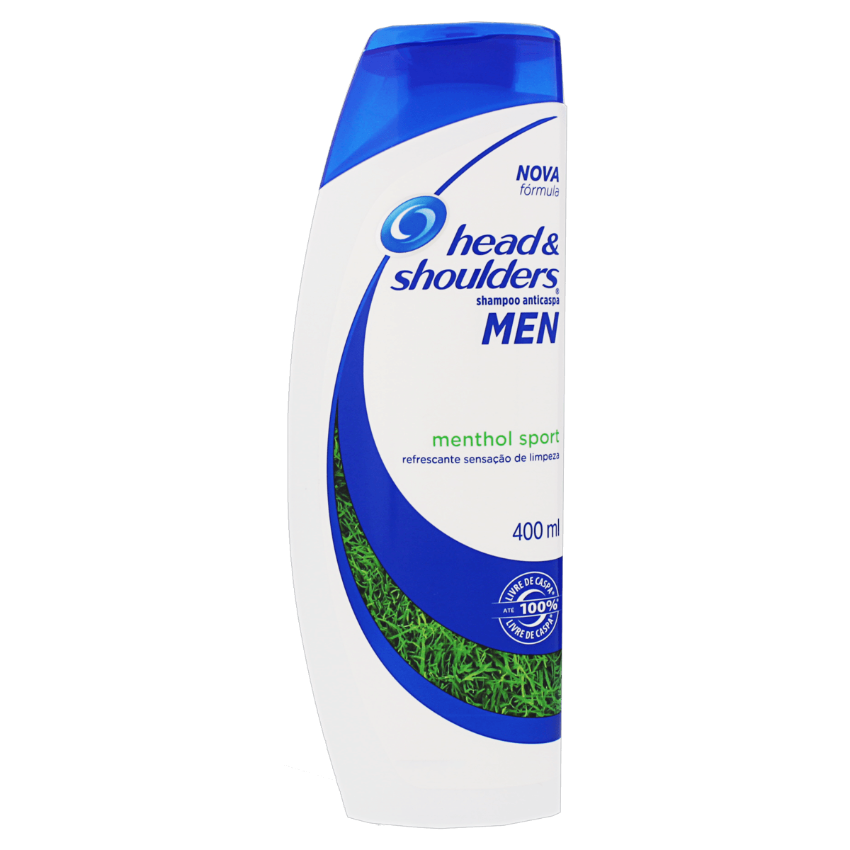 Shampoo Head & Shoulders Menthol Refrescante Men com 400mL - Imagem 1