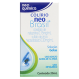 Colírio Neo Brasil 0.15MG/ML + 0.3MG/ML Solução oftálmica - Frasco com 20 mL