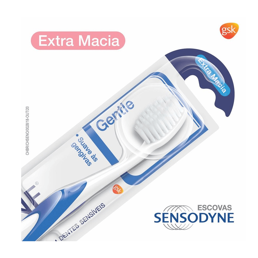 Escova Dental Sensodyne Gentle 1 Unidade - Imagem 1