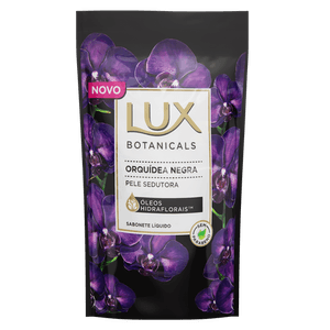 Sabonete Lux Botanicals Orquidea Negra Refil Liquido Com 200ml
