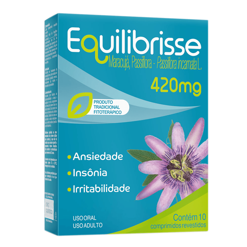 Equilibrisse 420mg 10 Comprimidos - Imagem 1