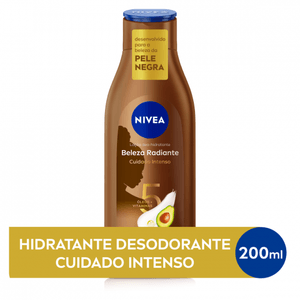 Nivea Beleza Radiante Pele Negra Loção 200mL