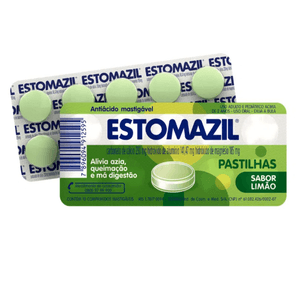 Estomazil Pastilhas 230MG + 141.47MG + 185MG Comprimido mastigável - Caixa com 250 Comprimidos