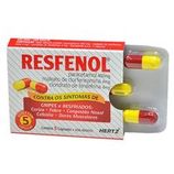 Resfenol 4MG + 4MG + 400MG Cápsula gelatinosa dura - Caixa com 240 Cápsulas
