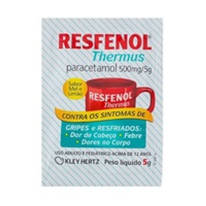 Resfenol 4MG + 4MG + 400MG Pó para solução oral - 50 Envelopes com 0.4 mL - Imagem 1