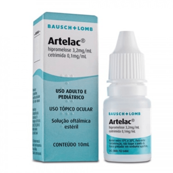 Artelac 3.2MG/ML + 0.1MG/ML Solução oftálmica - Frasco com 10 mL - Imagem 1