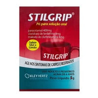 Stilgrip 4MG + 4MG + 400MG Pó para solução oral - 50 Envelopes com 5 g - Imagem 1