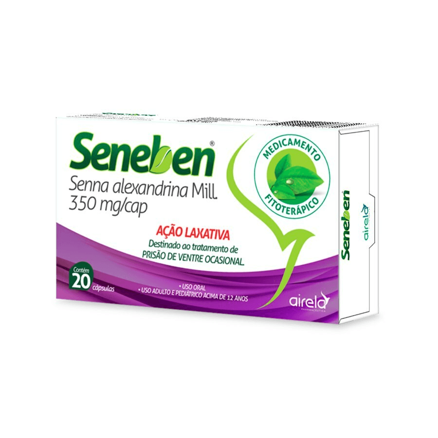 Seneben 350MG Cápsula gelatinosa dura - Caixa com 20 Cápsulas - Imagem 1