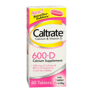 Caltrate 600 + D 500MG + 200UI Comprimido revestido - 60 Comprimidos