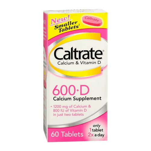 Caltrate 600 + D 500MG + 200UI Comprimido revestido - 60 Comprimidos - Imagem 1