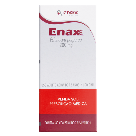 Enax 200mg Comprimido revestido - Caixa com 30 Comprimidos - Imagem 1