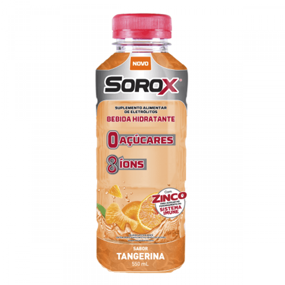 Sorox Tangerina 550ml - Imagem 1