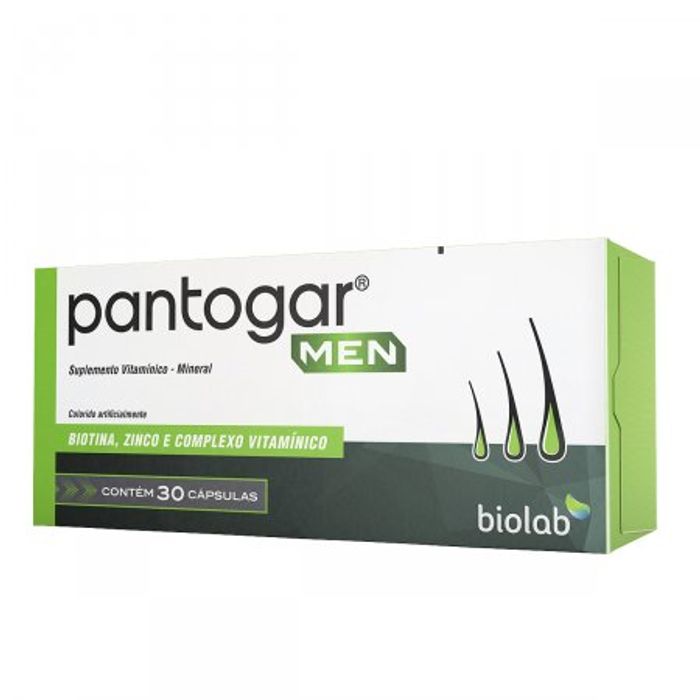Pantogar Men 30 Cápsulas - Imagem 1