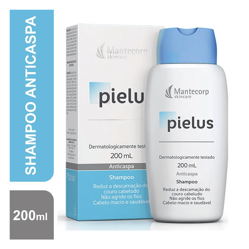 Pielus Shampoo Anticaspa 200mL - Imagem 1