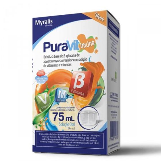 Puravit Imune - Frasco com 75mL - Imagem 1