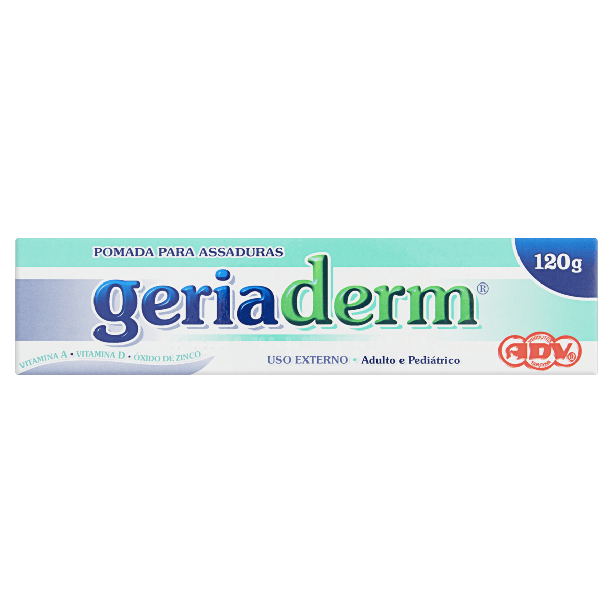 Geriaderm Pomada contra Assaduras 120G - Imagem 1