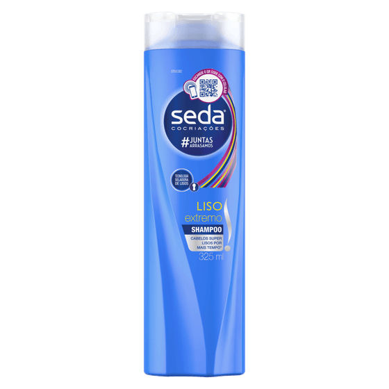 Shampoo Seda Liso Extremo Frasco 325mL - Imagem 1