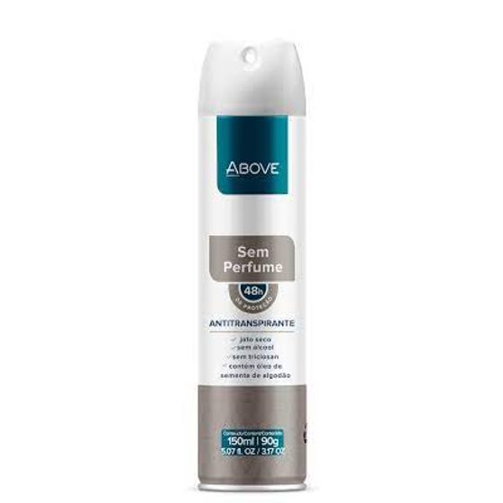 Desodorante Antitranspirante Above sem Perfume 150mL - Imagem 1