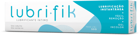 Gel Lubrificante Intimo Lubrifik 50g - Imagem 1
