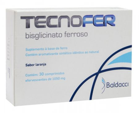 Tecnofer 14mg 30 Comprimidos Efervescentes - Imagem 1