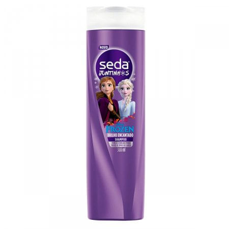 Shampoo Infantil Frozen Seda Juntinhos Brilho Encantado Frasco 300mL - Imagem 1