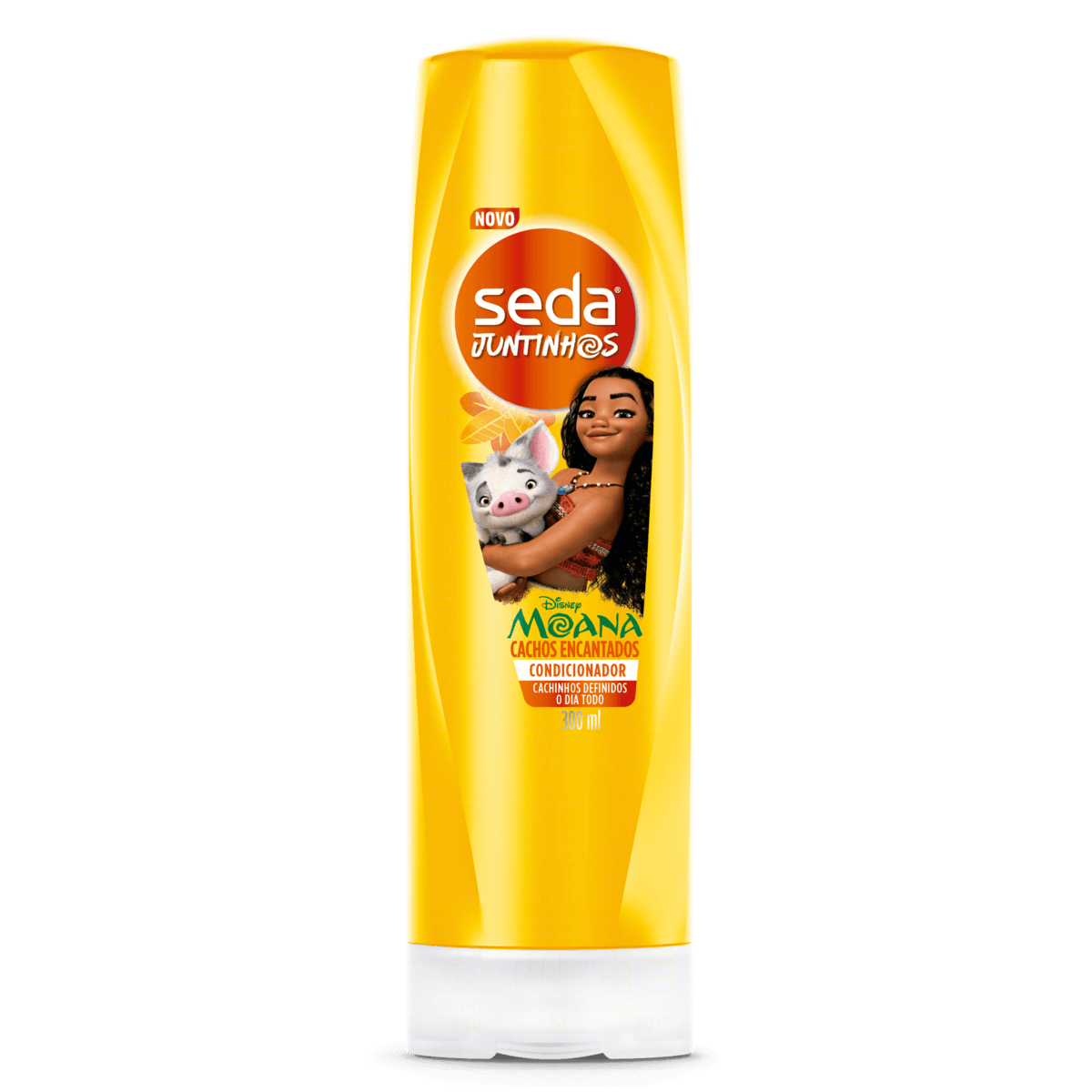 Condicionador Infantil Moana Seda Juntinhos Cachos Encantados Frasco 300mL - Imagem 1