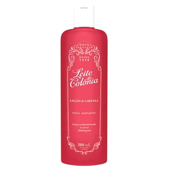Loção de Limpeza Final Fantastic Leite de Colônia Frasco 200mL - Imagem 1