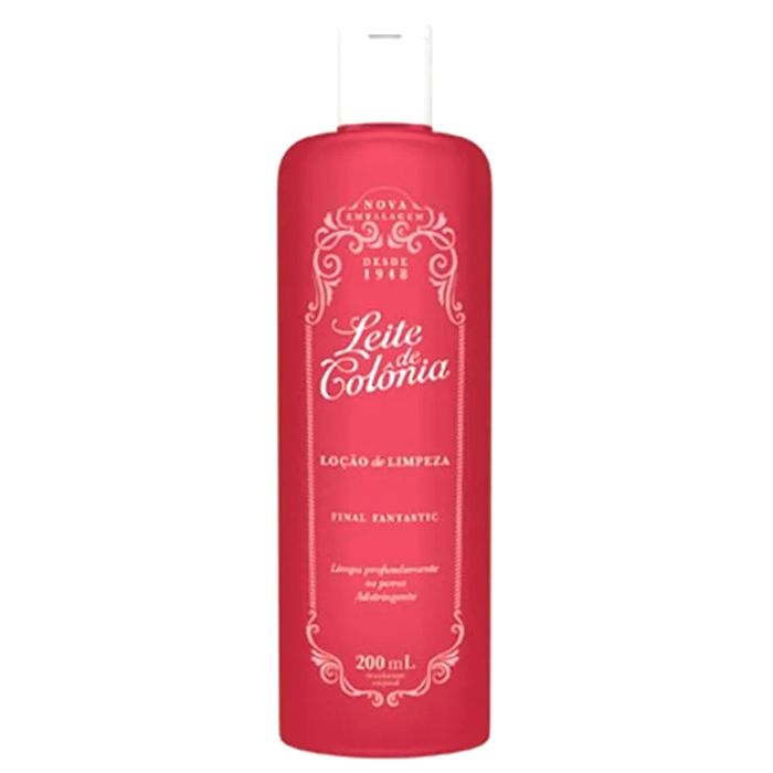 Loção de Limpeza Final Fantastic Leite de Colônia Frasco 200mL - Imagem 1