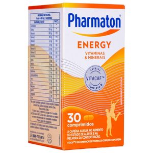 Pharmaton Energy 30 Comprimidos Revestidos