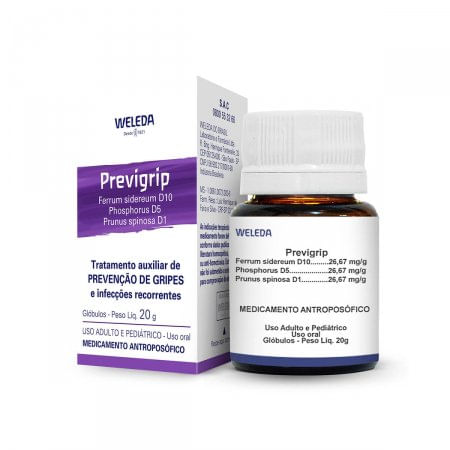 Previgrip 26.67mg/g + 26.67mg/G + 26.67mg/G Glóbulo - Imagem 1