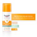 Protetor Solar Facial FPS70 Eucerin Pigment Claro 50mL