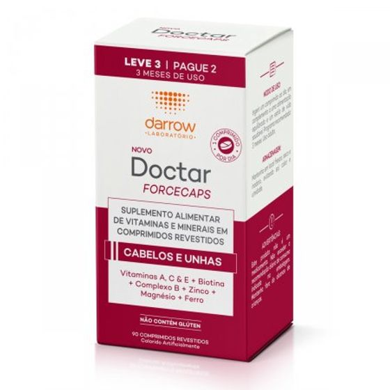 Doctar Forcecaps 90 Comprimidos - Imagem 1