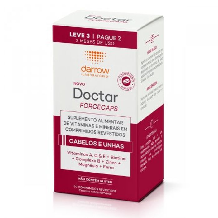 Doctar Forcecaps 90 Comprimidos - Imagem 1