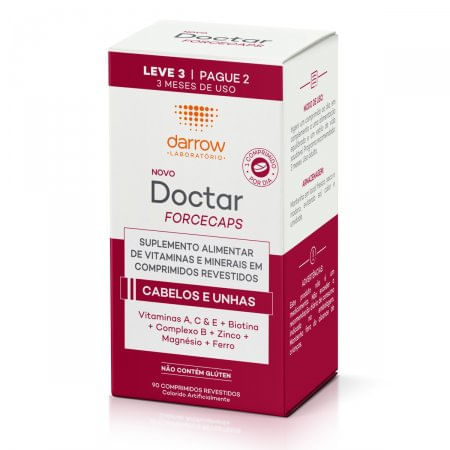 Doctar Forcecaps 90 Comprimidos - Imagem 1