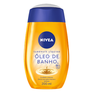 Sabonete Nivea Natural Oil Liquido Com 200ml